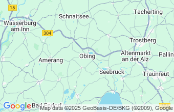 Map of Obing