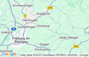Map of Glottertal