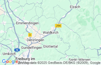 Map of Waldkirch