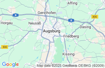 Map of Augsburg