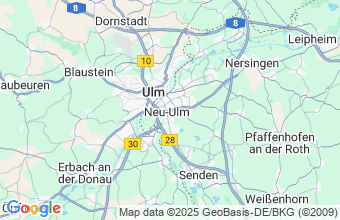 Map of Neu Ulm