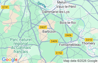 Map of Barbizon