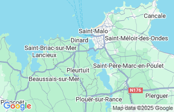 Map of LA RICHARDAIS