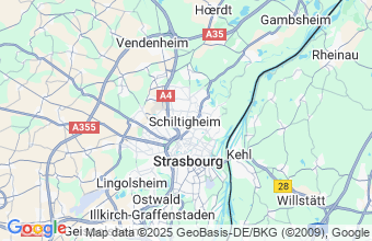 Map of Schiltigheim