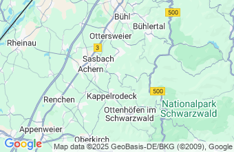 Map of Sasbachwalden