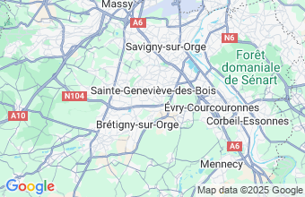 Map of St Michel Sur Orge