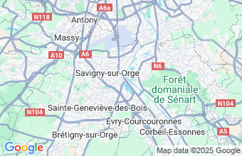 Map of Viry-Chatillon