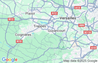 Map of Voisins-Le-Bretonneux