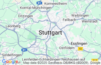 Map of Stuttgart
