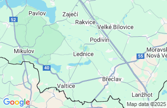 Map of Lednice