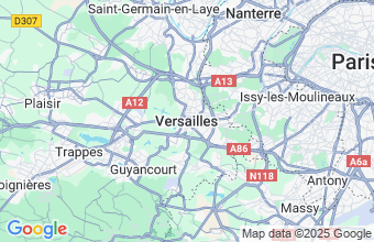 Map of Versailles