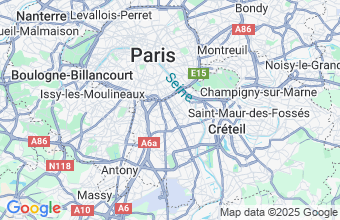 Map of Ivry Sur Seine