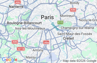 Map of Le-Kremlin-Bicetre