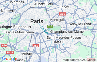 Map of Charenton-Le-Pont