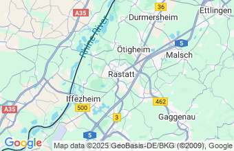 Map of Rastatt