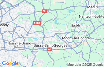 Map of Lagny Sur Marne