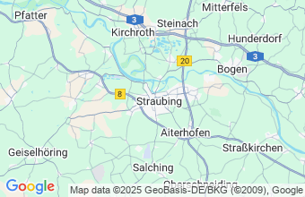 Map of Straubing