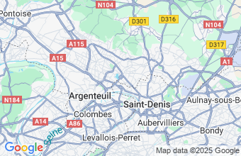 Map of Enghien Les Bains