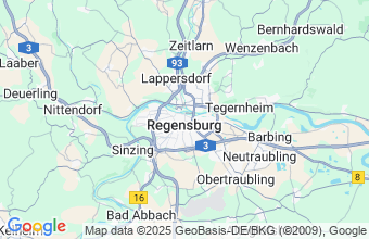 Map of Regensburg