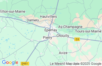 Map of Epernay