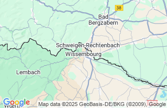 Map of Wissembourg