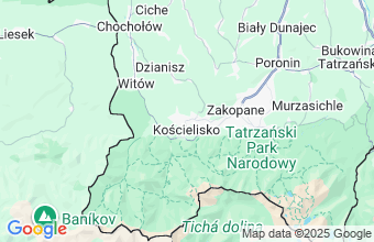 Map of Koscielisko