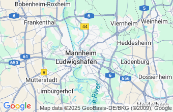Map of Mannheim