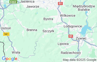 Map of Szczyrk