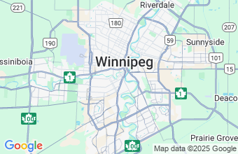 Map of Winnipeg