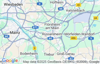Map of Ruesselsheim