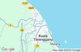 Map of Kuala Terengganu