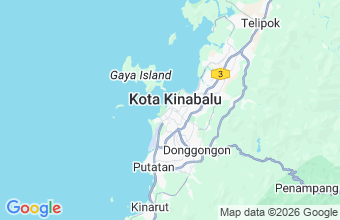Map of Kota Kinabalu
