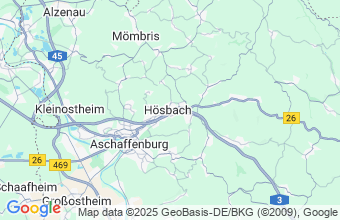 Map of Hoesbach