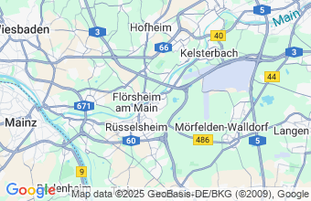 Map of Raunheim