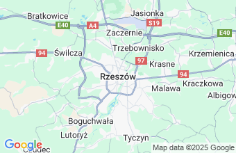 Map of Rzeszow