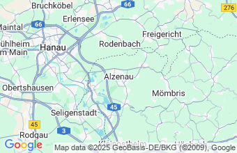Map of ALZENAU