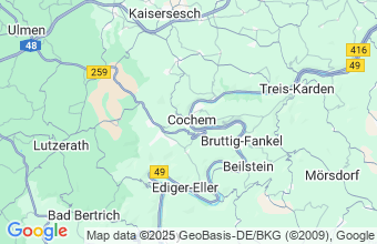 Map of Cochem