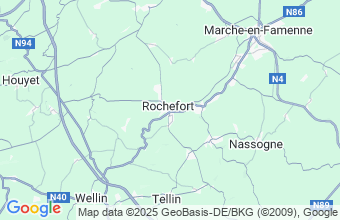 Map of Rochefort