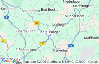 Map of Bad Kissingen