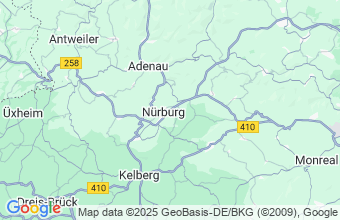 Map of Nuerburgring