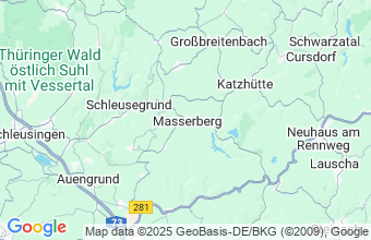 Map of Masserberg