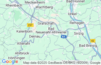Map of Bad Neuenahr Ahrweiler