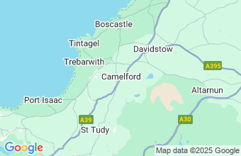 Map of Camelford