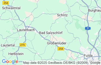 Map of Bad Salzschlirf