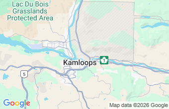 Map of Kamloops