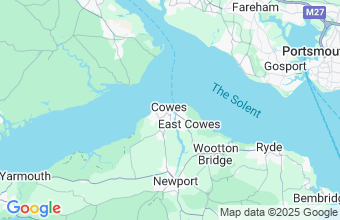 Map of Cowes