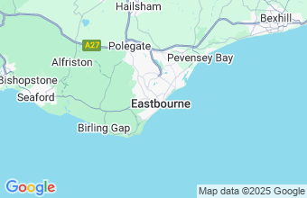 Map of Eastbourne