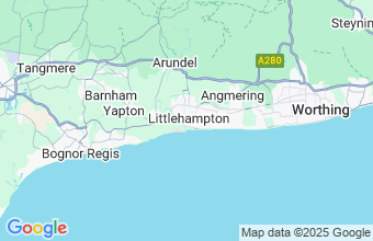 Map of Littlehampton