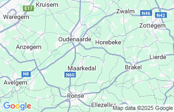 Map of Maarkedal