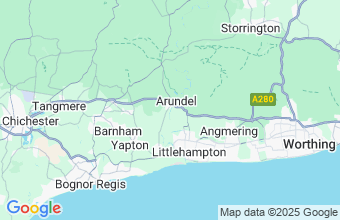 Map of Arundel